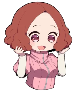 💖 emoji 🎀Haru Okumura @Lindadotwav Telegram sticker 16 of 24