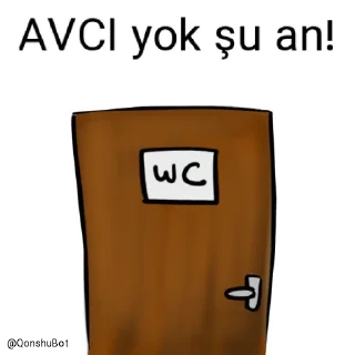 🚽 emoji AVCI @Qonshubot Telegram sticker 22 of 31