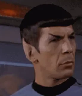 🤨 emoji Star Trek 🖖 Telegram sticker 19 of 50