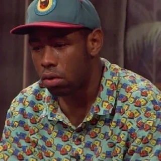 😪 emoji Tyler, The Creator Telegram sticker 11 of 32