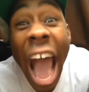 😂 emoji Tyler, The Creator Telegram sticker 21 of 32