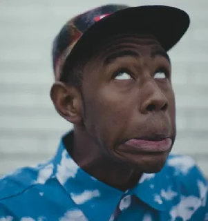 🙄 emoji Tyler, The Creator Telegram sticker 6 of 32