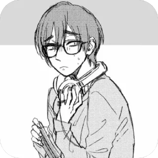 🫥 emoji Cutie Kou🥰 Telegram sticker 23 of 38