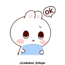Sticker from Happy bunny • @linkdoni_enfejar
