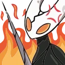 🔥 emoji Hollow Knight (@ShoutoEmoji) Telegram sticker 13 of 101