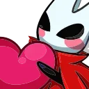 ❤️ emoji Hollow Knight (@ShoutoEmoji) Telegram sticker 6 of 101