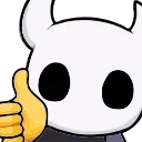 👍 emoji Hollow Knight (@ShoutoEmoji) Telegram sticker 21 of 101