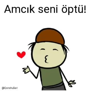💋 emoji Amcık @Qonshubot Telegram sticker 19 of 31