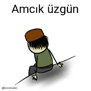 😓 emoji Amcık @Qonshubot Telegram sticker 11 of 31