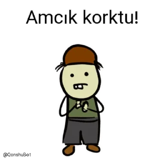 😰 emoji Amcık @Qonshubot Telegram sticker 15 of 31