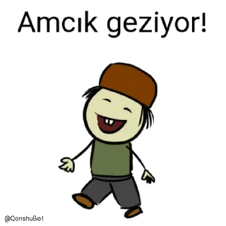 🚶‍♂️ emoji Amcık @Qonshubot Telegram sticker 10 of 31