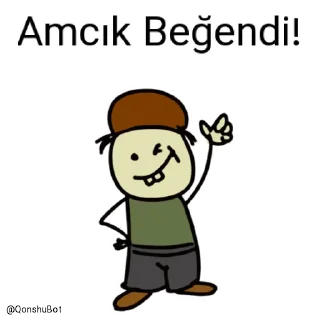 👍 emoji Amcık @Qonshubot Telegram sticker 20 of 31