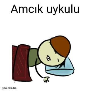 😴 emoji Amcık @Qonshubot Telegram sticker 17 of 31