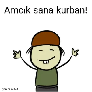 🤗 emoji Amcık @Qonshubot Telegram sticker 18 of 31