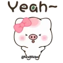 💃 emoji piggy@farsisticker Telegram sticker 23 of 45