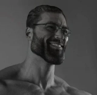 🤓 emoji Giga Chad (@GS_EDIT) Telegram sticker 20 of 39
