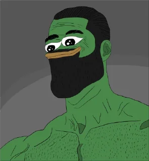 🐸 emoji Giga Chad (@GS_EDIT) Telegram sticker 11 of 39