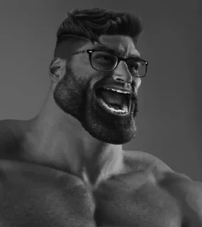 🤓 emoji Giga Chad (@GS_EDIT) Telegram sticker 19 of 39