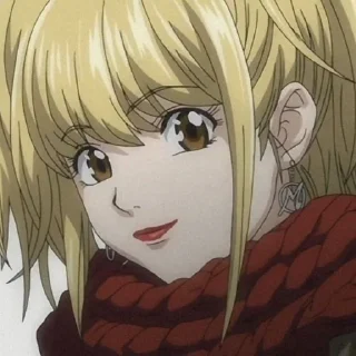 🖤 emoji misa amane Telegram sticker 13 of 27