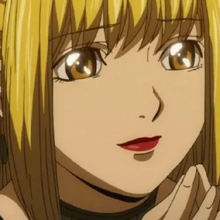 🖤 emoji misa amane Telegram sticker 7 of 27