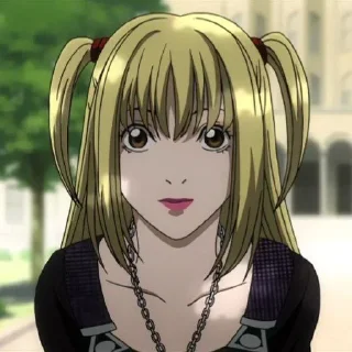 🥀 emoji Misa Amane ؛ @Packies Telegram sticker 11 of 50