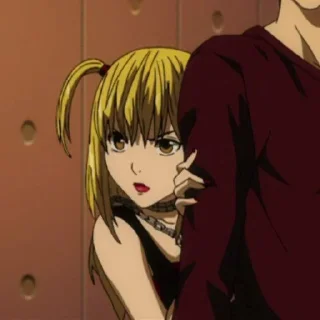🥀 emoji Misa Amane ؛ @Packies Telegram sticker 22 of 50
