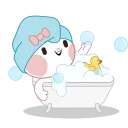 Sticker from Spring Self Care | @discord_stickers