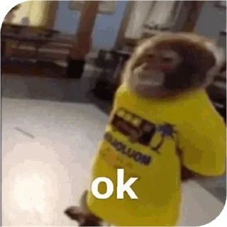 😐 emoji Monkey @stickerowo @goats_meme Telegram sticker 14 of 32