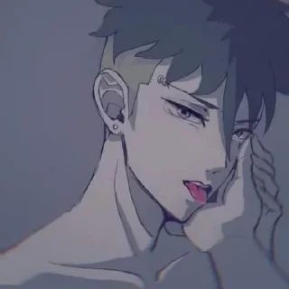 😛 emoji Kawaki Мяу Telegram sticker 13 of 33