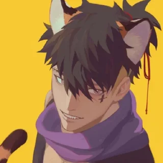 😺 emoji Kawaki Мяу Telegram sticker 19 of 33