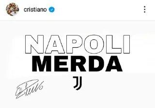 Sticker from Frasi di Ronaldo