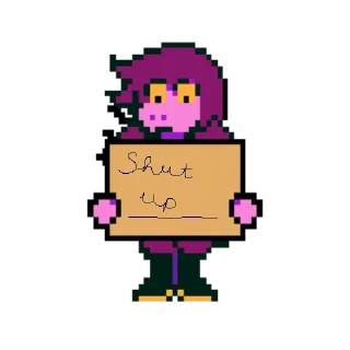 ❌ emoji deltarune ^^ Telegram sticker 9 of 42