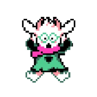 😱 emoji deltarune ^^ Telegram sticker 10 of 42