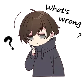 Sticker from Menhera-kun