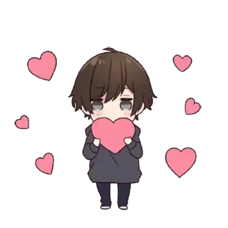 ❤️ emoji menhera-kun Telegram sticker 19 of 63