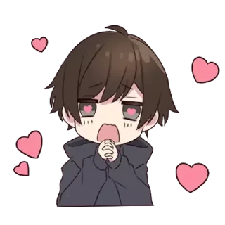 😍 emoji menhera-kun Telegram sticker 20 of 63