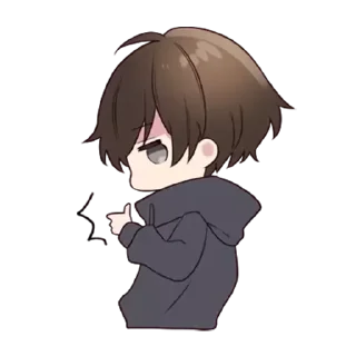 👍 emoji menhera-kun Telegram sticker 12 of 63