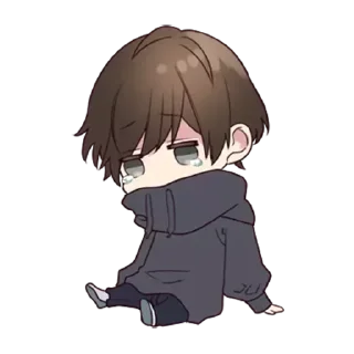 😞 emoji menhera-kun Telegram sticker 16 of 63