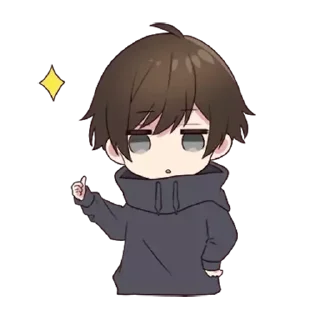 👍 emoji menhera-kun Telegram sticker 10 of 63