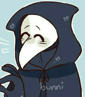 ☺️ emoji SCP-049 Telegram sticker 21 of 30