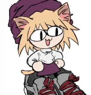 😺 emoji Neco arc Telegram sticker 3 of 8