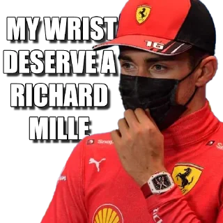 😆 emoji Richard Mille Telegram sticker 10 of 29