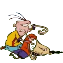 😨 emoji Ed Edd n Eddy Telegram sticker 24 of 45