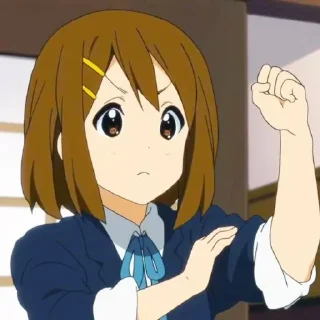 🎤 emoji K-On!✿ @gilgameshswhore Telegram sticker 15 of 89