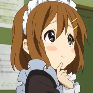 🎤 emoji K-On!✿ @gilgameshswhore Telegram sticker 16 of 89