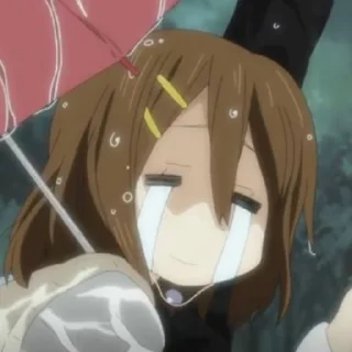 😭 emoji K-On!✿ @gilgameshswhore Telegram sticker 19 of 89