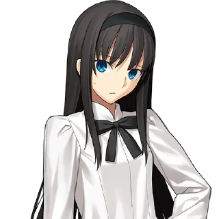 Sticker from Tsukihime Remake