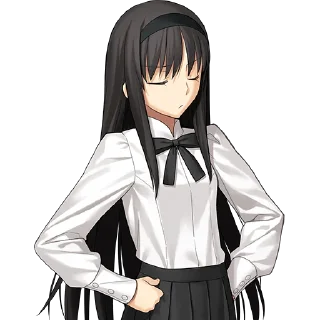 Sticker from Tsukihime Remake