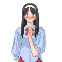 😚 emoji Tsukihime~ Telegram sticker 10 of 32