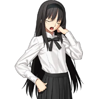 Sticker from Tsukihime Remake